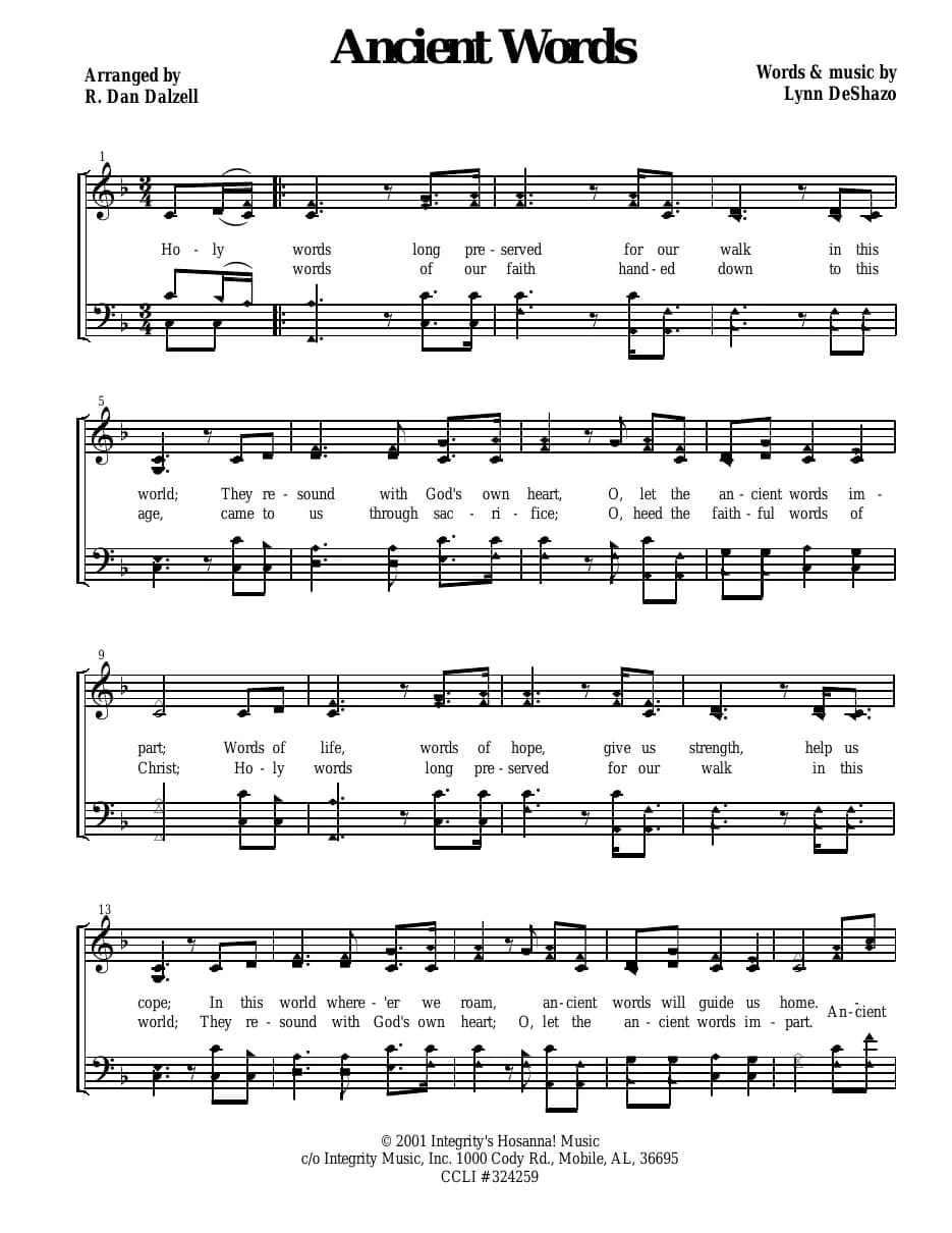 Ancient — first page