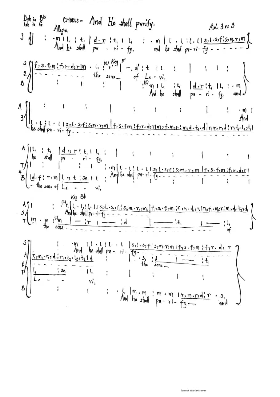 And He Shall Purify — first page