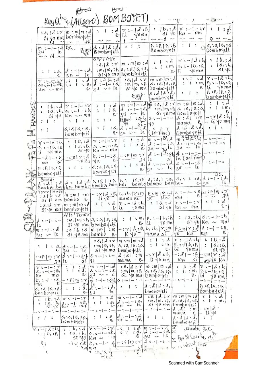 Bomboye Ti — first page