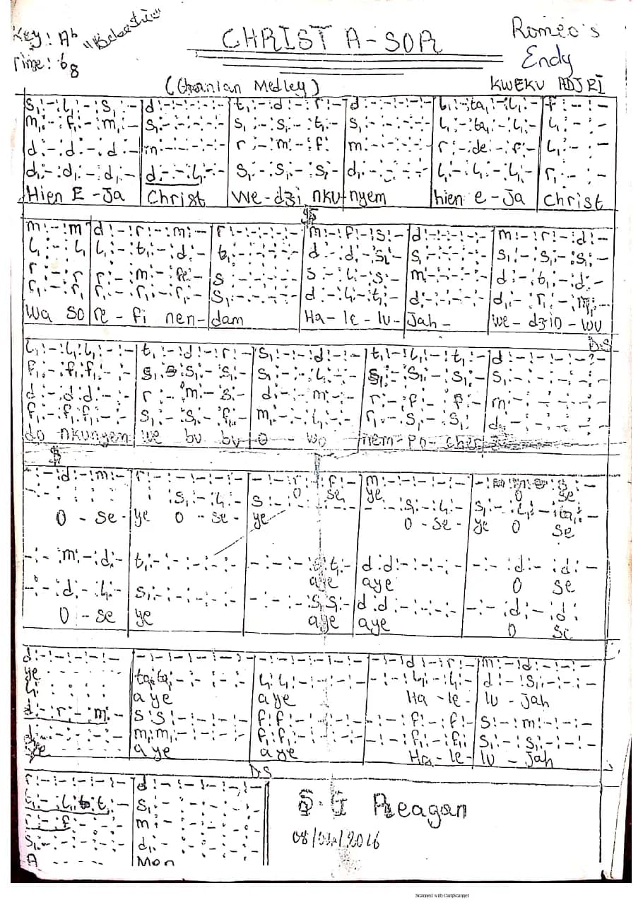 Christ a Sor — first page