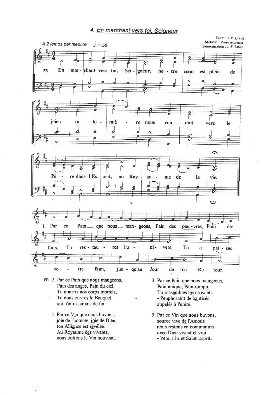 En - Marchant - Vers - Toi - Seigneur — first page