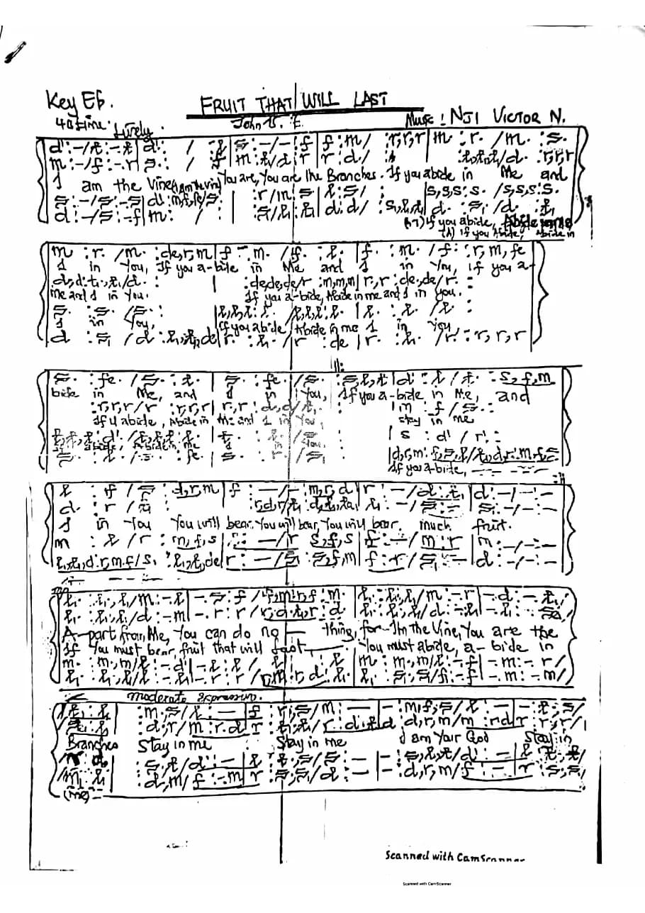 Fruit That Will Last — first page
