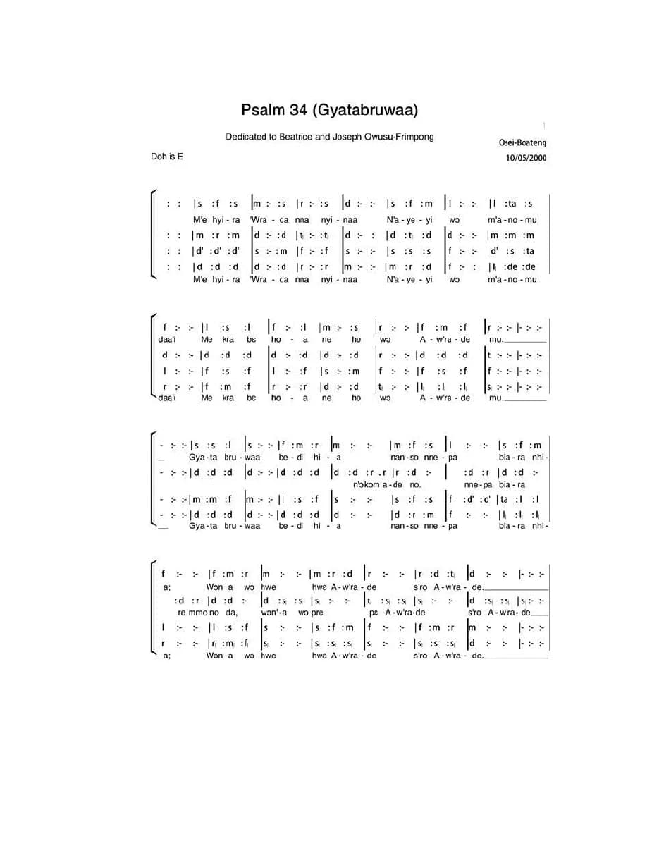 Gyatabruwa — first page