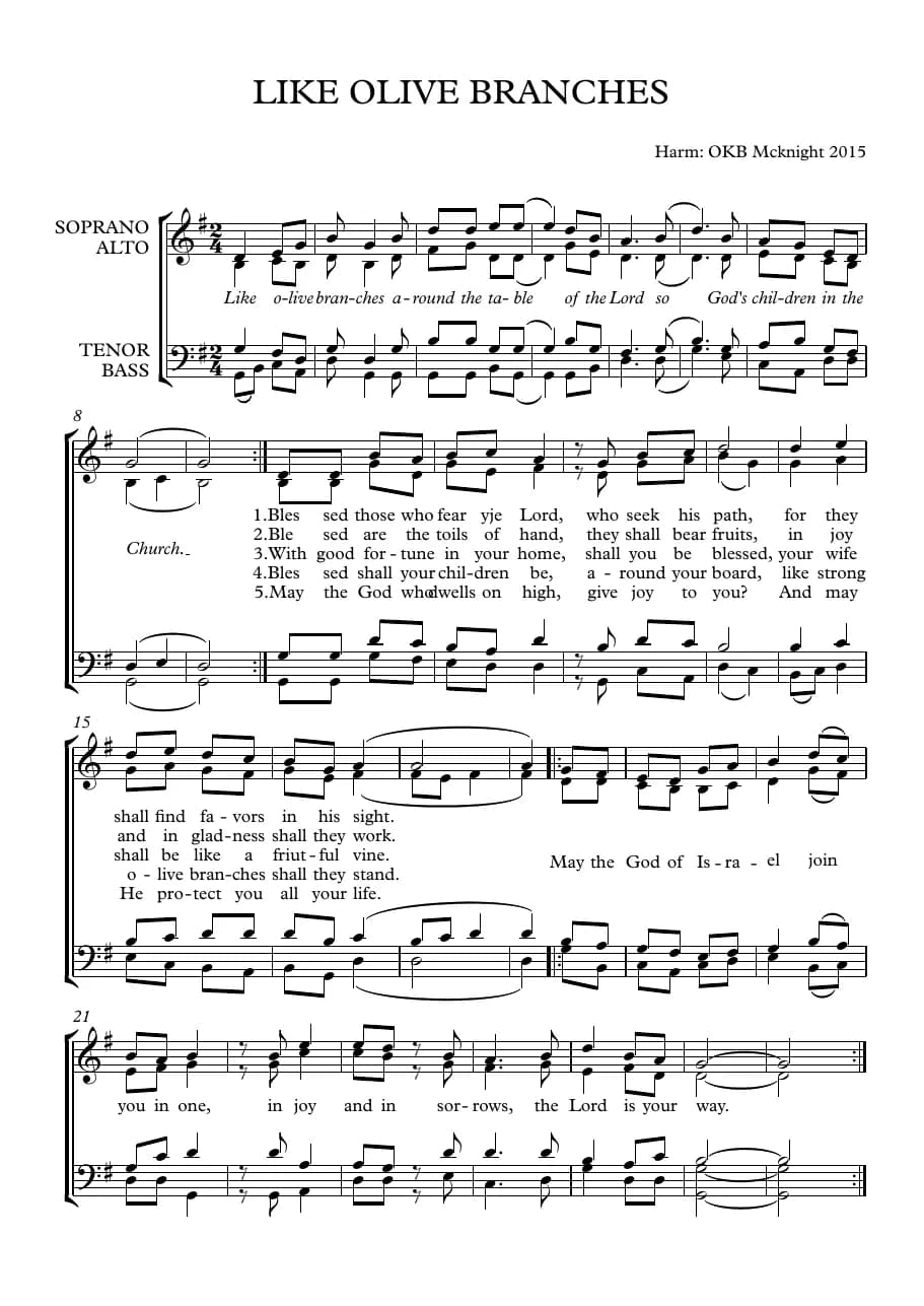 Like Olive Branches Final — first page
