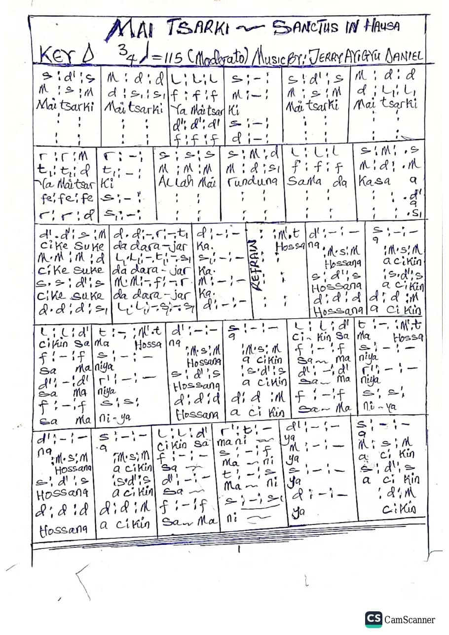 Mai Tsarki — first page