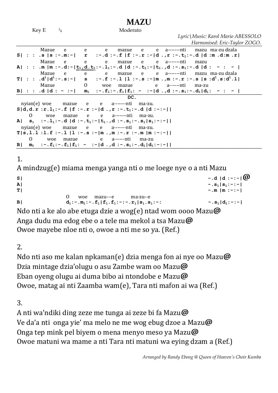 Mazueee — first page