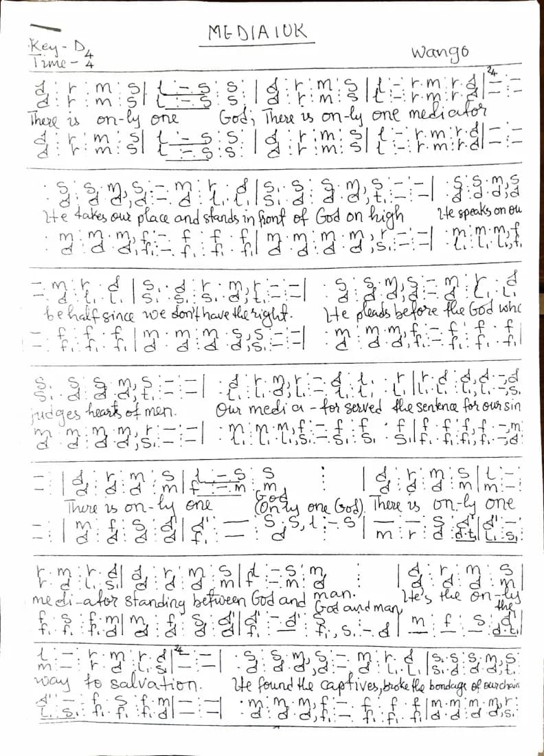 Mediator — first page