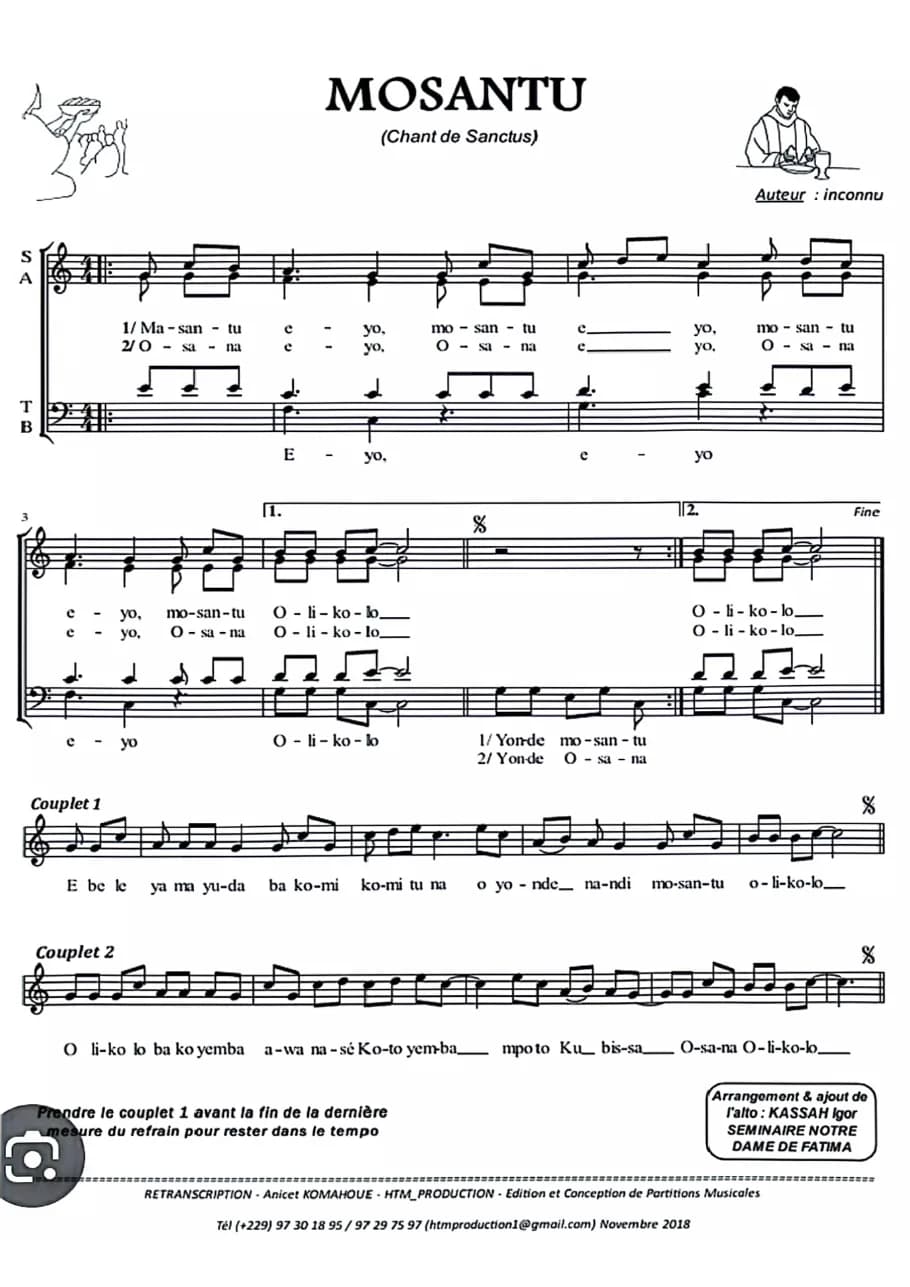 Mosantu — first page