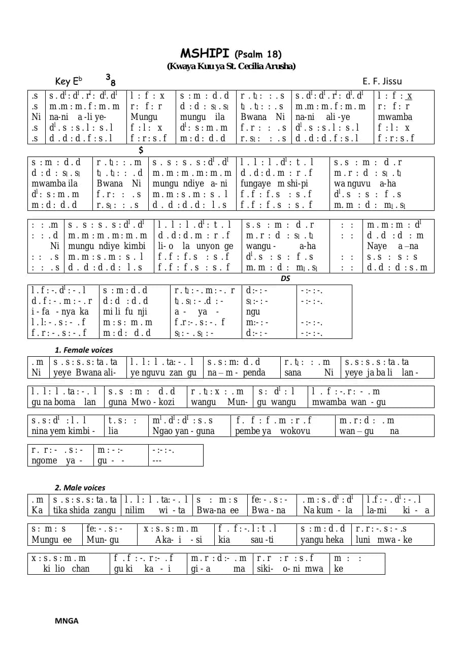 Mshipi — first page