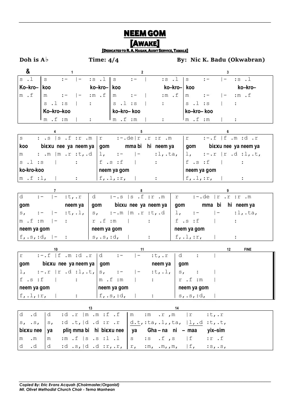 Neem Gom Tonic — first page