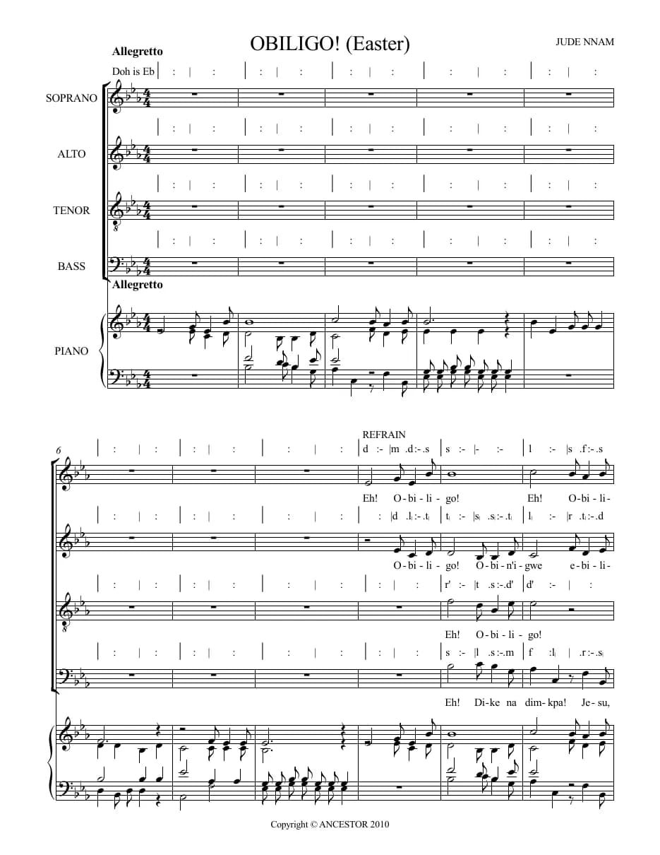 Obiligo — first page