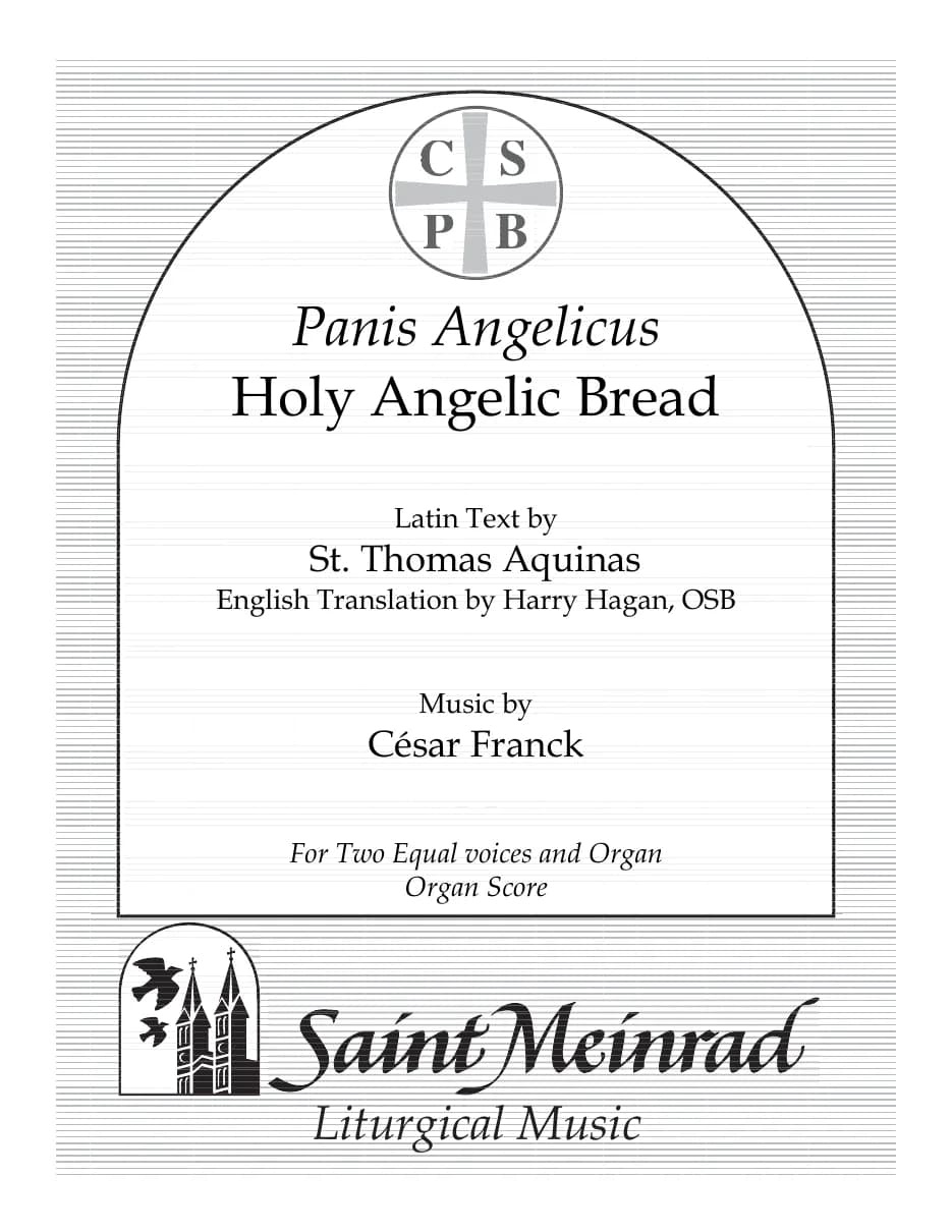 Panis Angelicus — first page