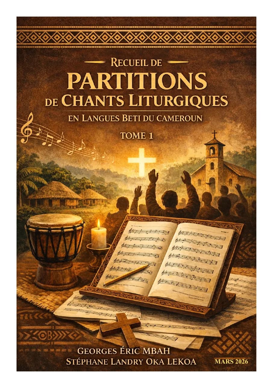 Recueil de Partitions de Chants en Langues Beti Tome — first page