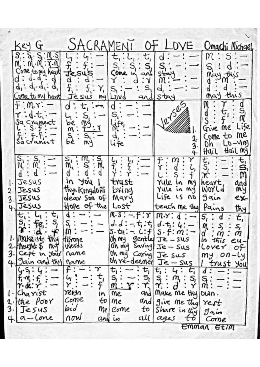 Sacrament of Love-2 — first page
