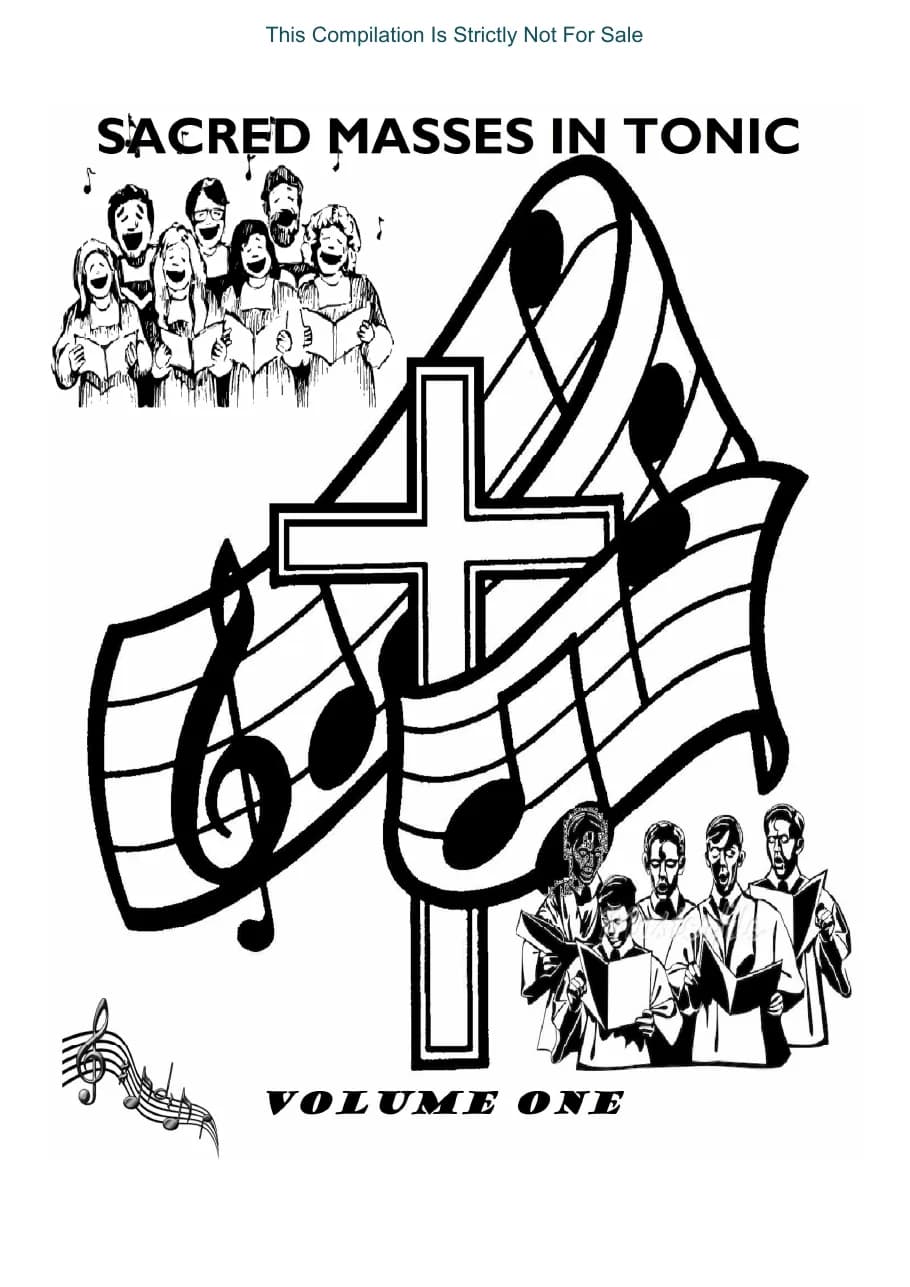 Sacred Masses in — first page