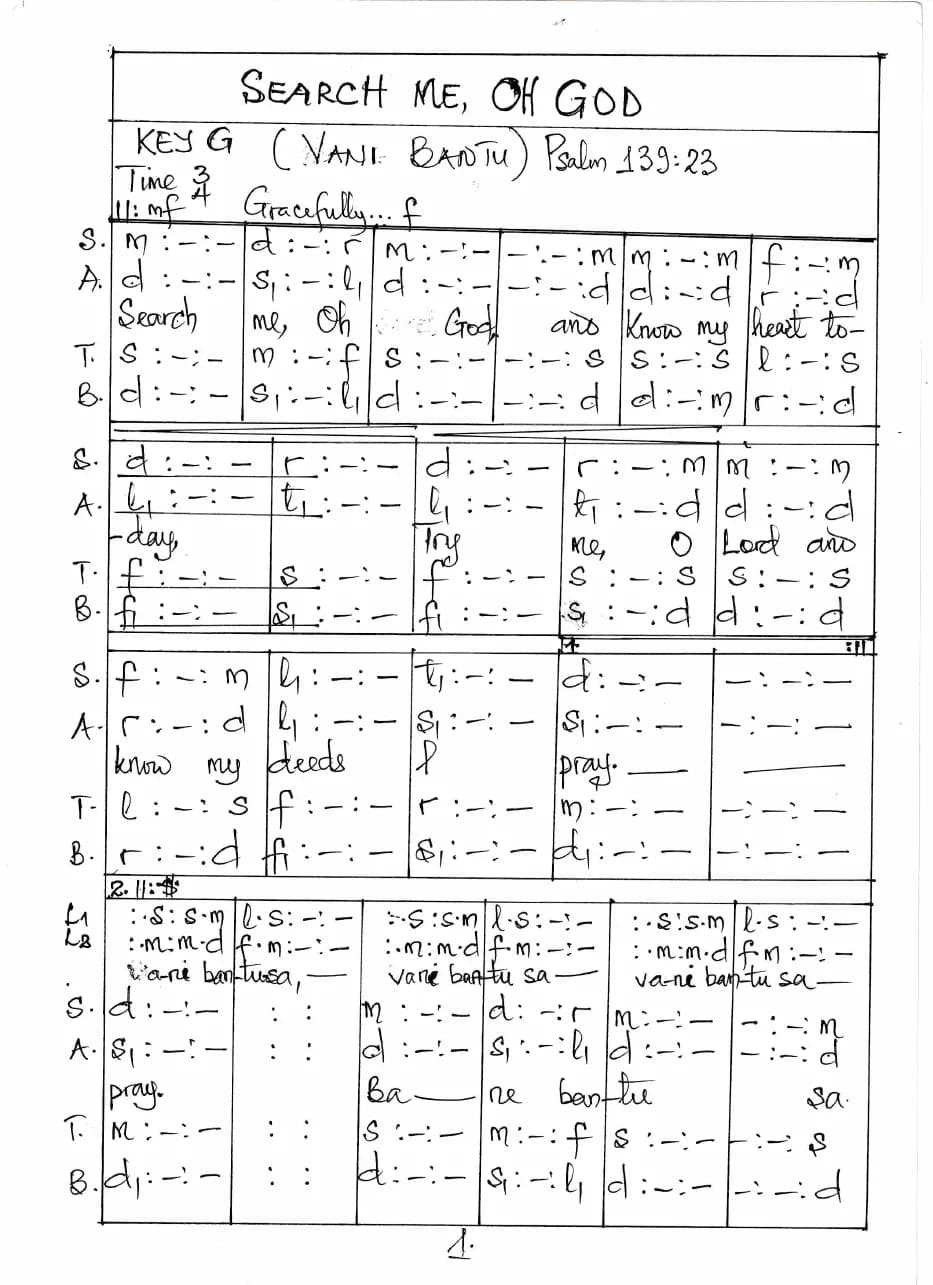 Search Me, Oh God — first page
