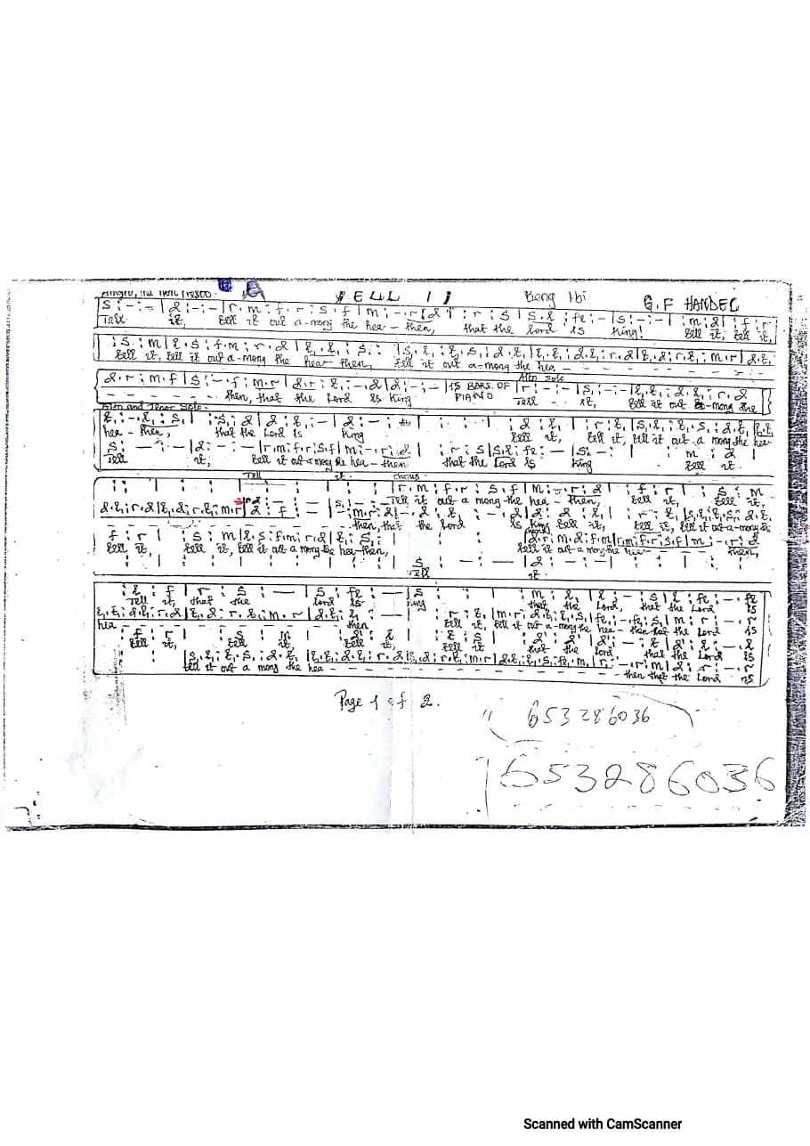 Tell It — first page