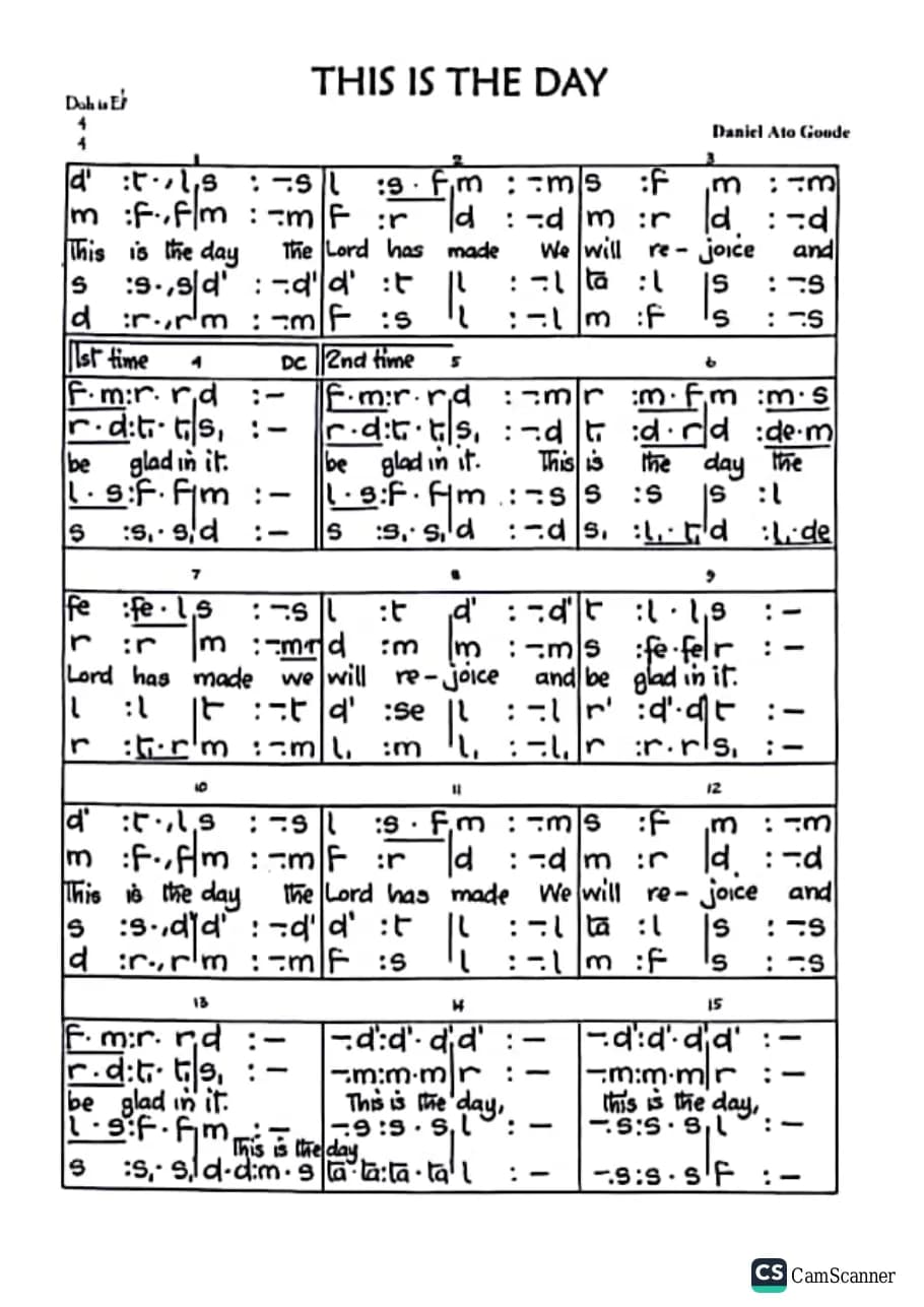 This Is the Day James Varrick Armah — first page