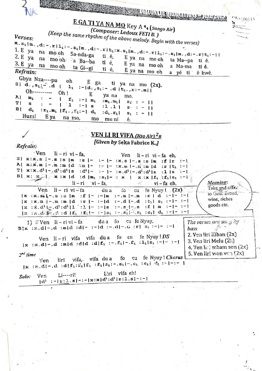 Ven Liri Vifa — first page